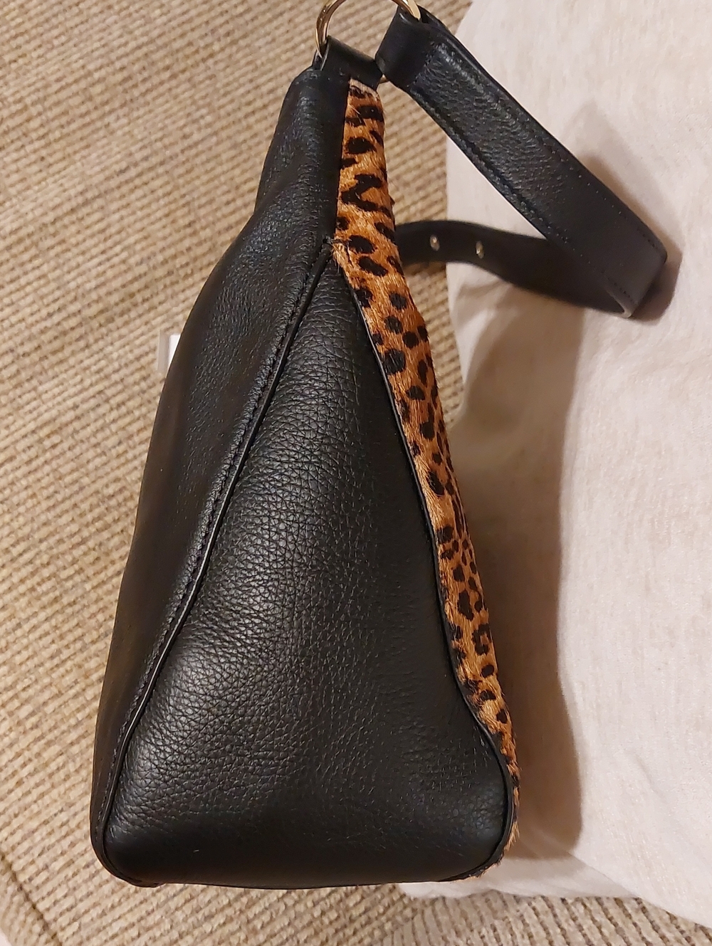 NWT Talbots Cheetah Print Leather Bag - Picture 7 of 15